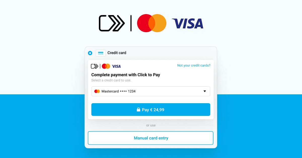 Facilitate oneclick payments with Click to Pay MultiSafepay